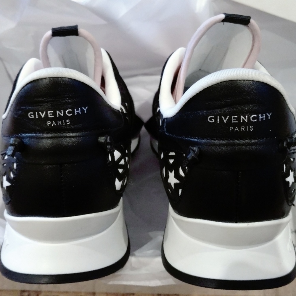 SOLD!  Givenchy Leather Runner Active Sneakers - Picture 5 of 8